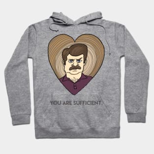 Romantic Ron You Are Sufficient Hoodie